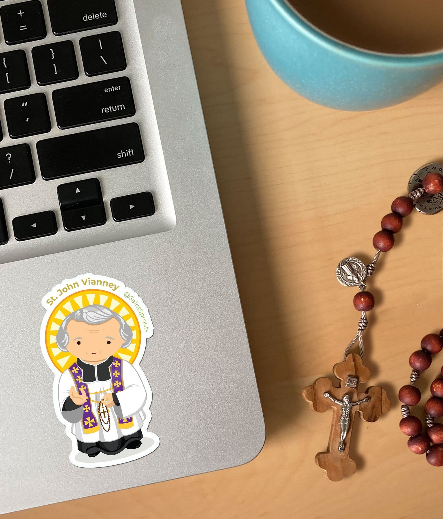 St. John Vianney Sticker