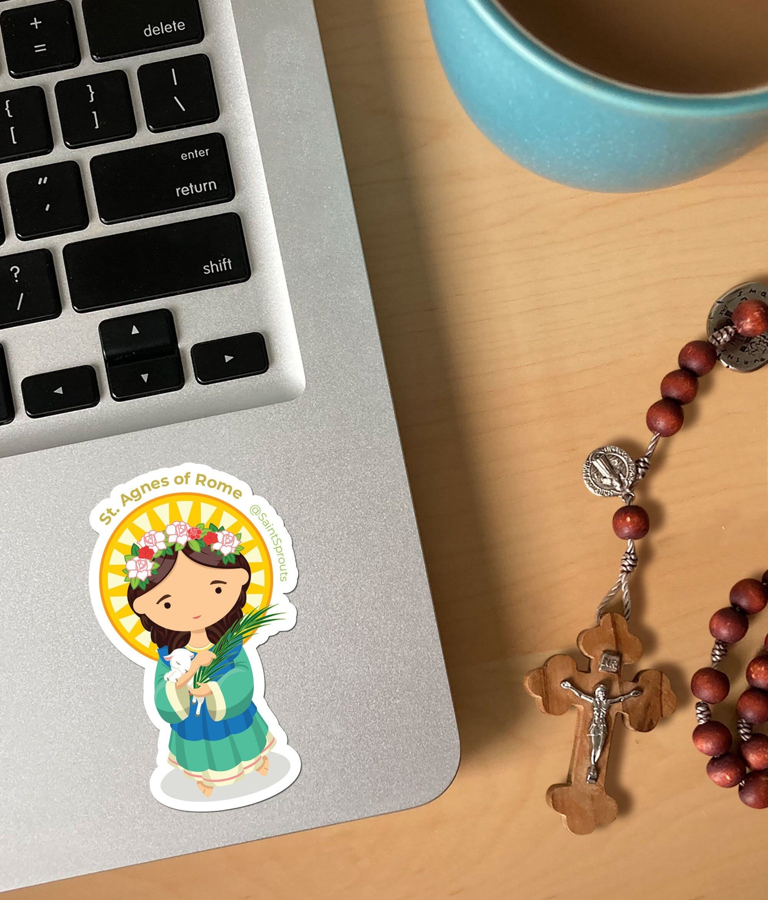 St. Agnes Sticker