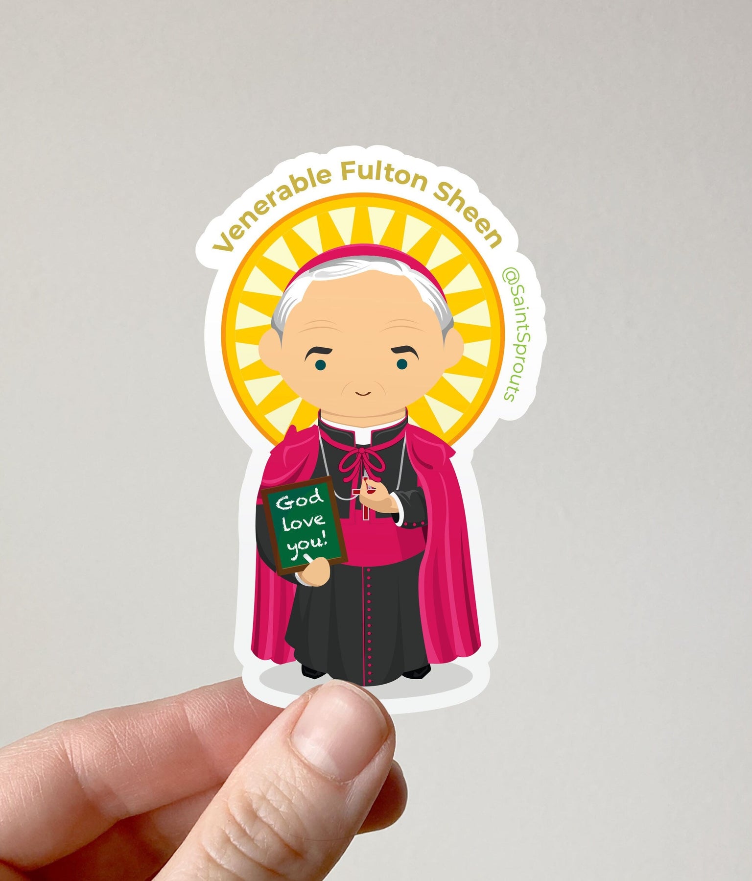 Vn. Fulton Sheen Magnet