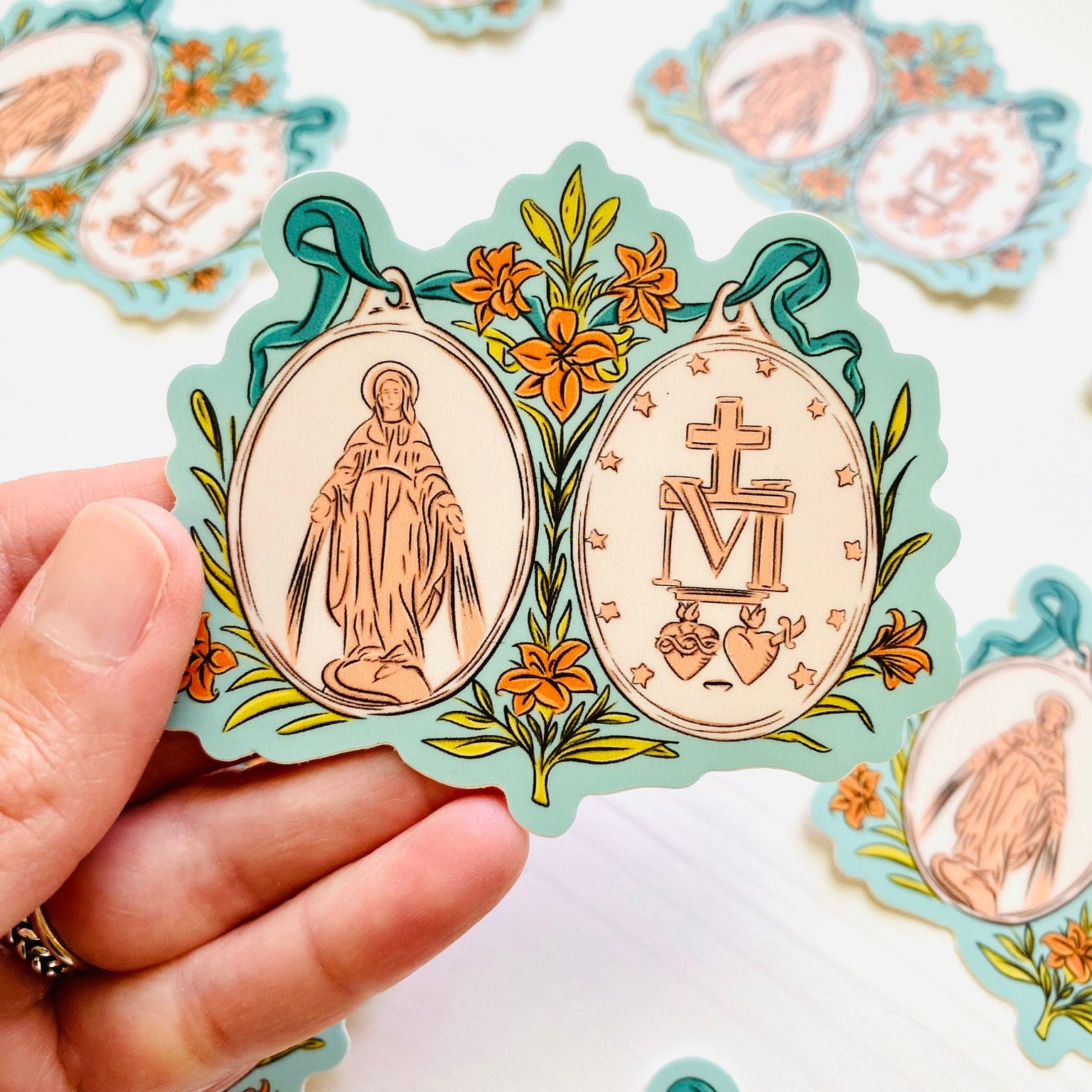 Miraculous Medal Sticker