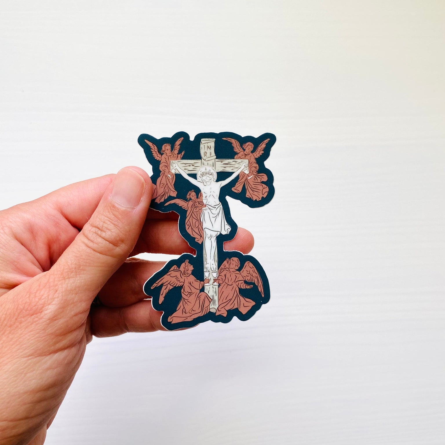 Crucifix Sticker