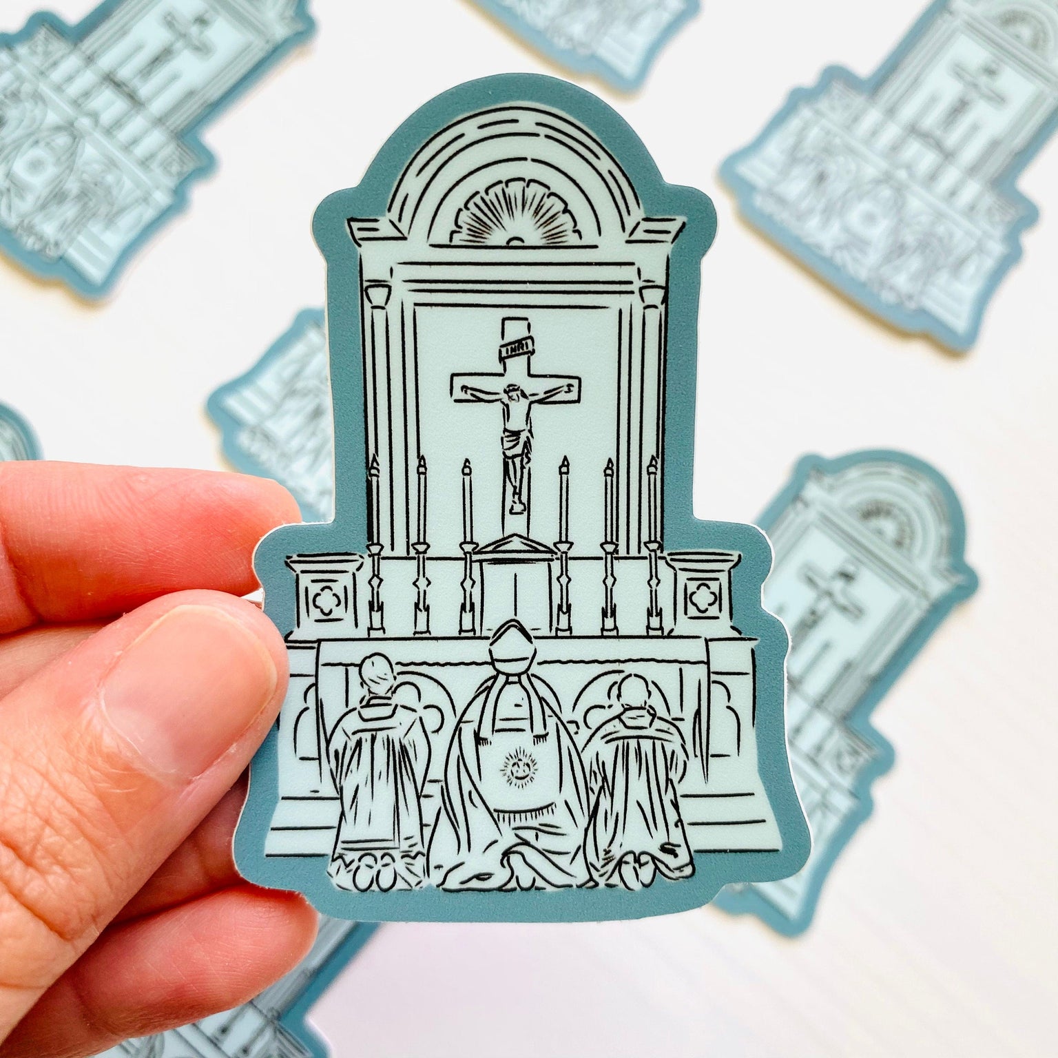 Traditional Latin Mass Altar Sticker