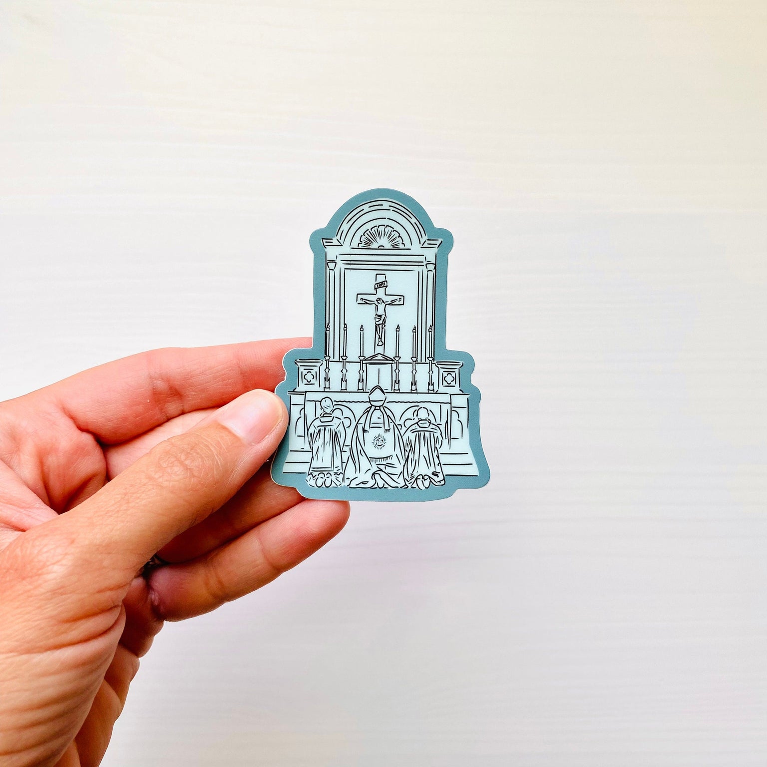 Traditional Latin Mass Altar Sticker