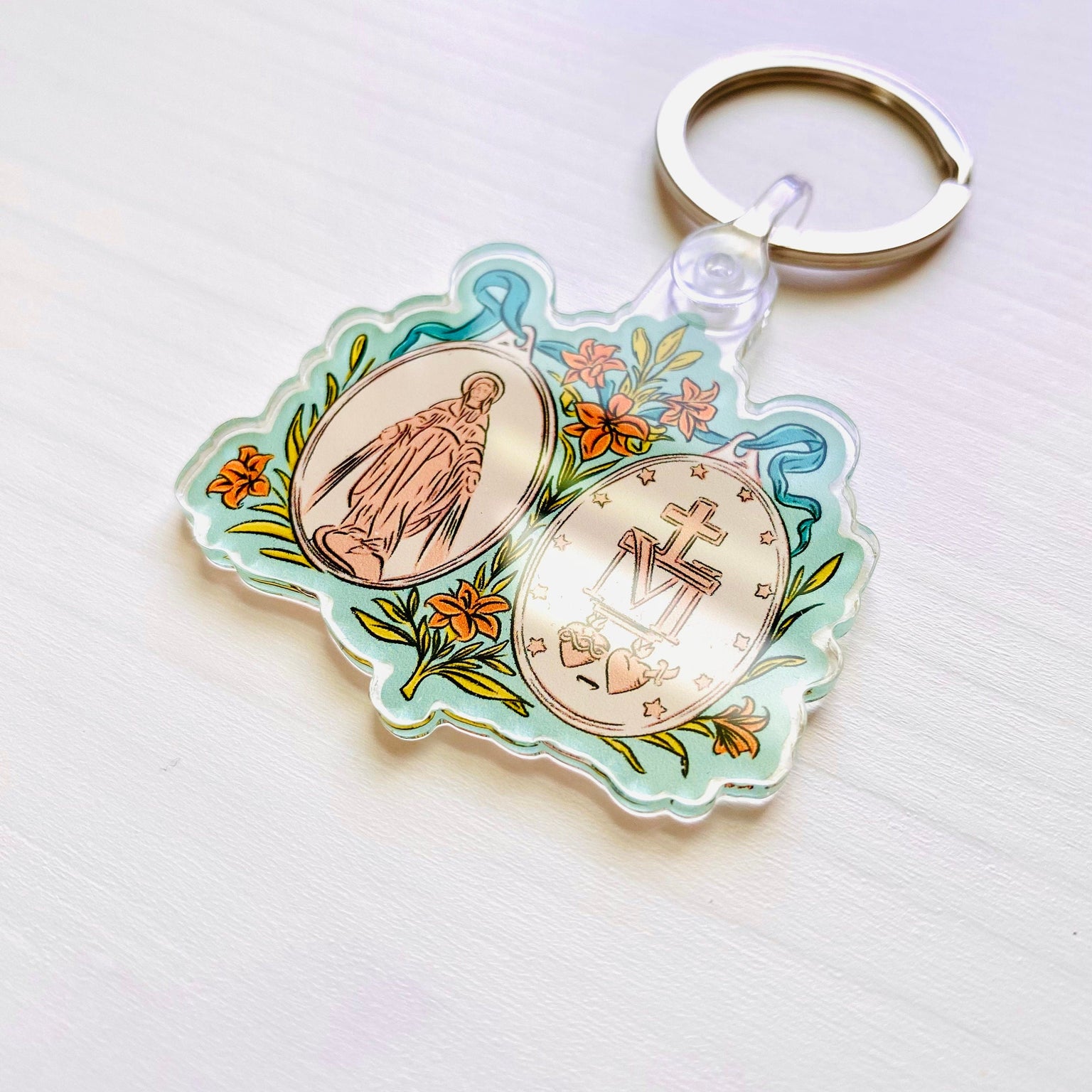 Miraculous Medal Keychain