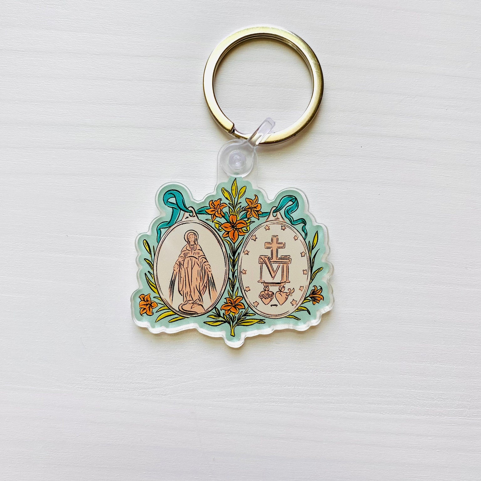 Miraculous Medal Keychain