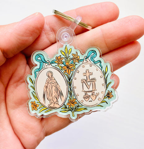 Miraculous Medal Keychain