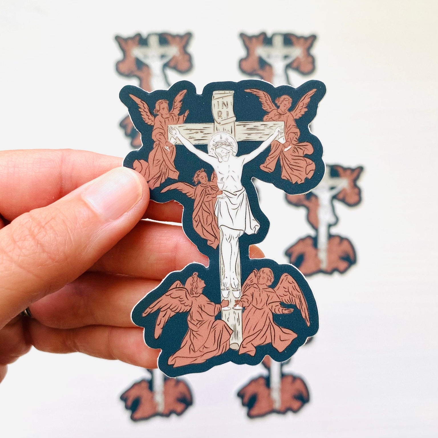 Crucifix Sticker