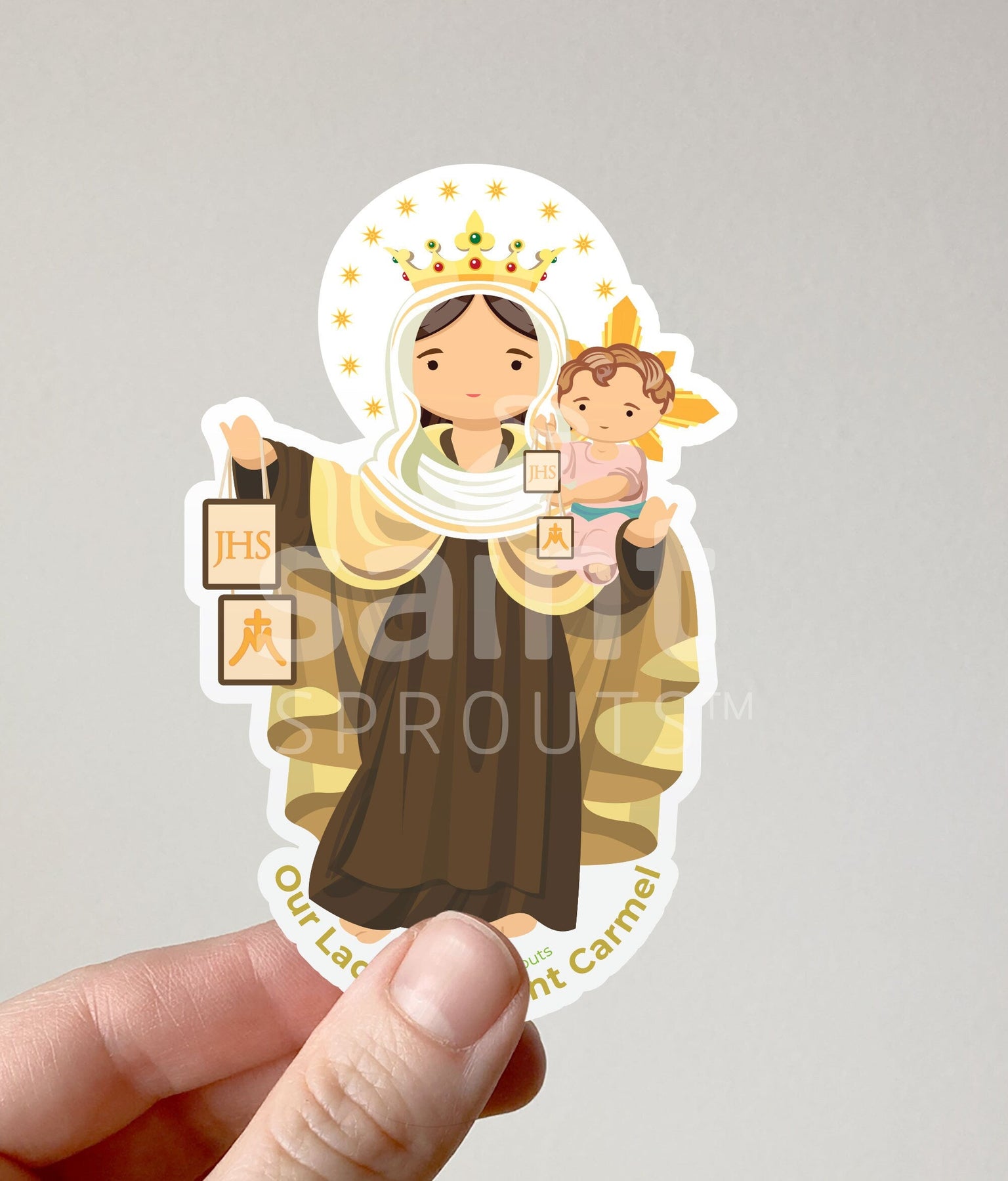 Our Lady of Mount Carmel Sticker