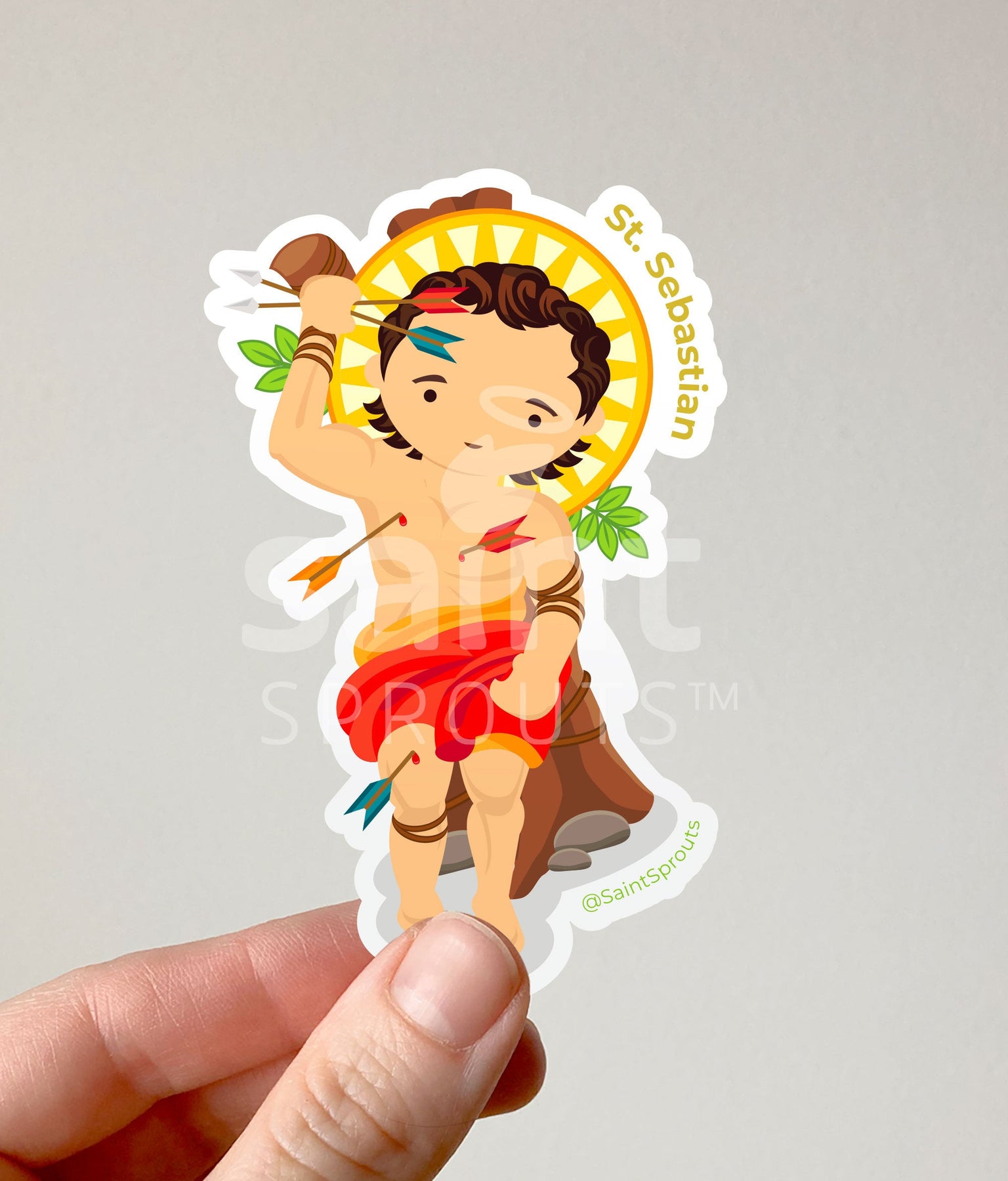 St. Sebastian Sticker