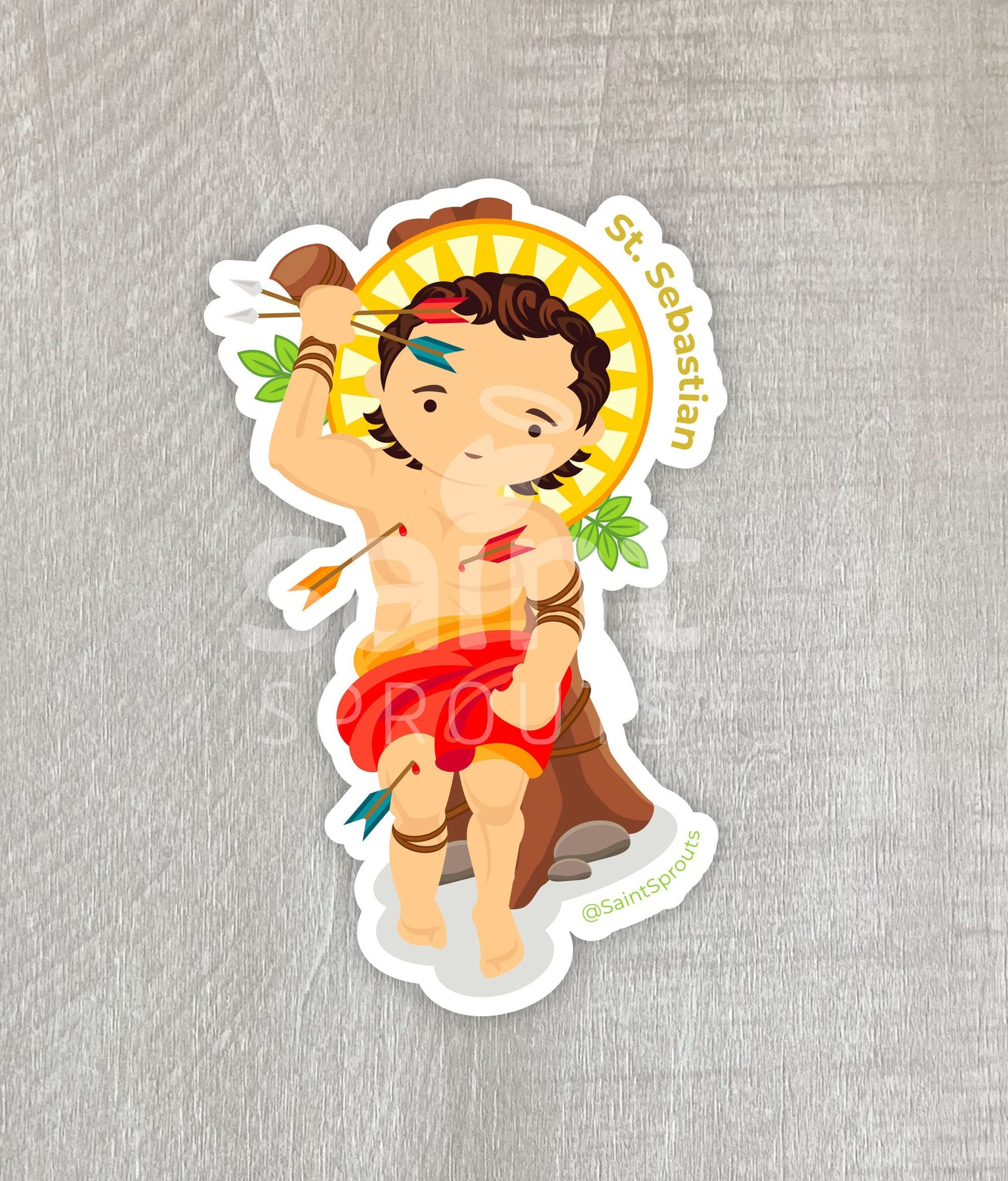 St. Sebastian Sticker