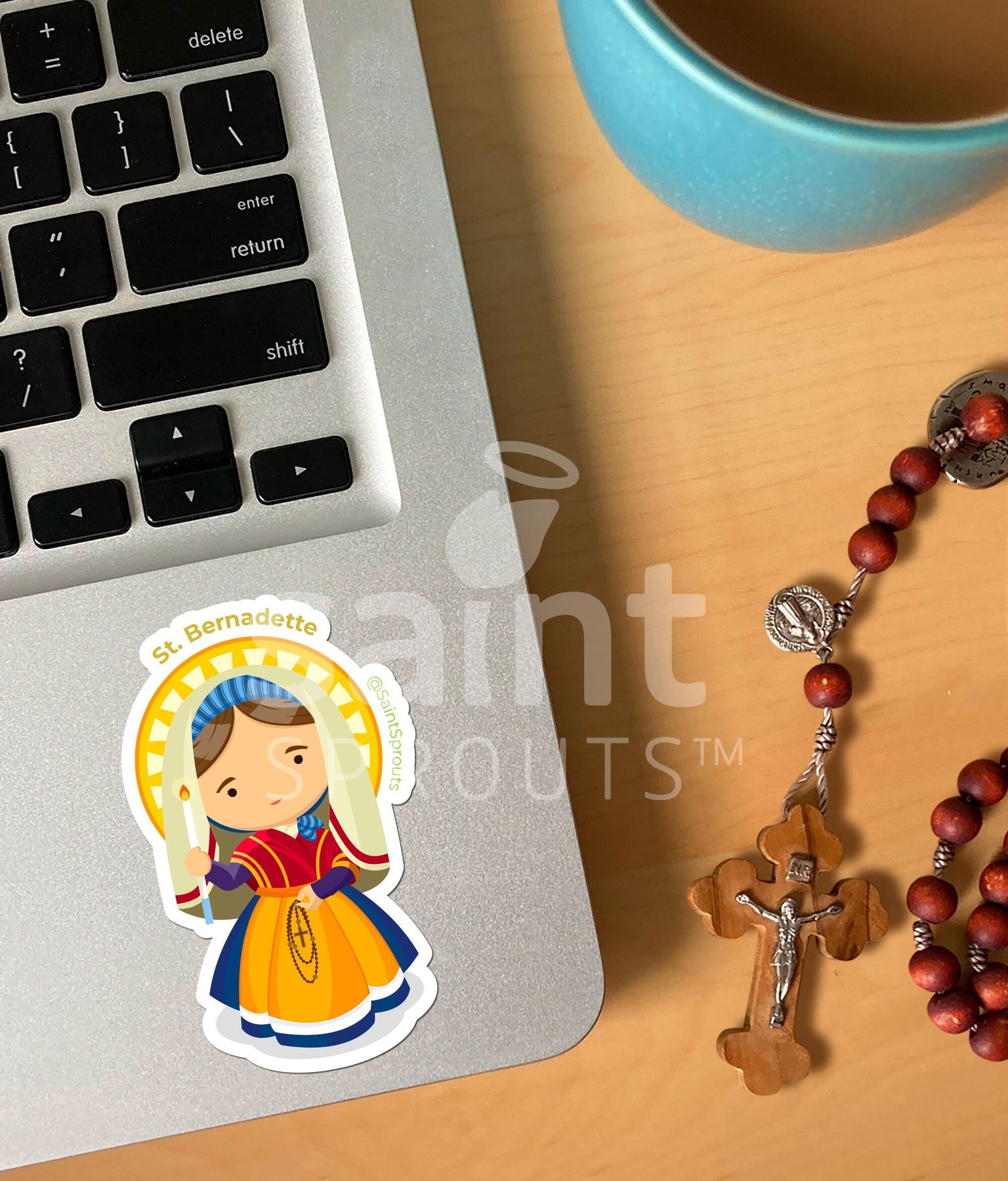 St. Bernadette Sticker