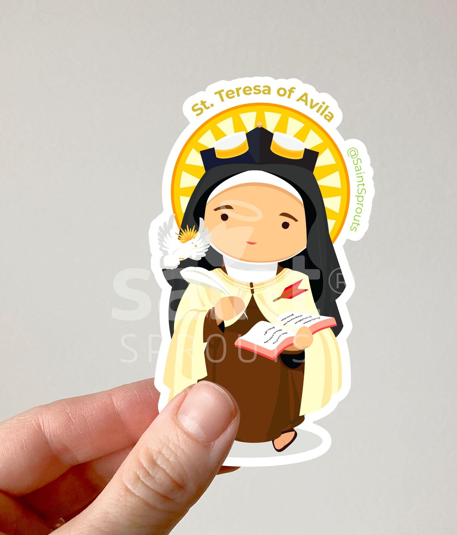 St. Teresa of Avila Sticker