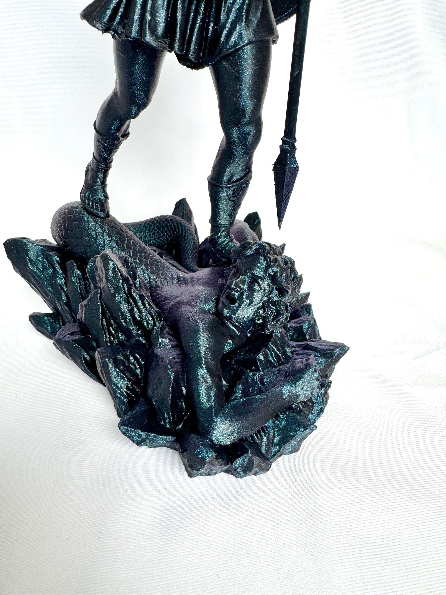 St. Michael the Archangel Statue 3D Printed