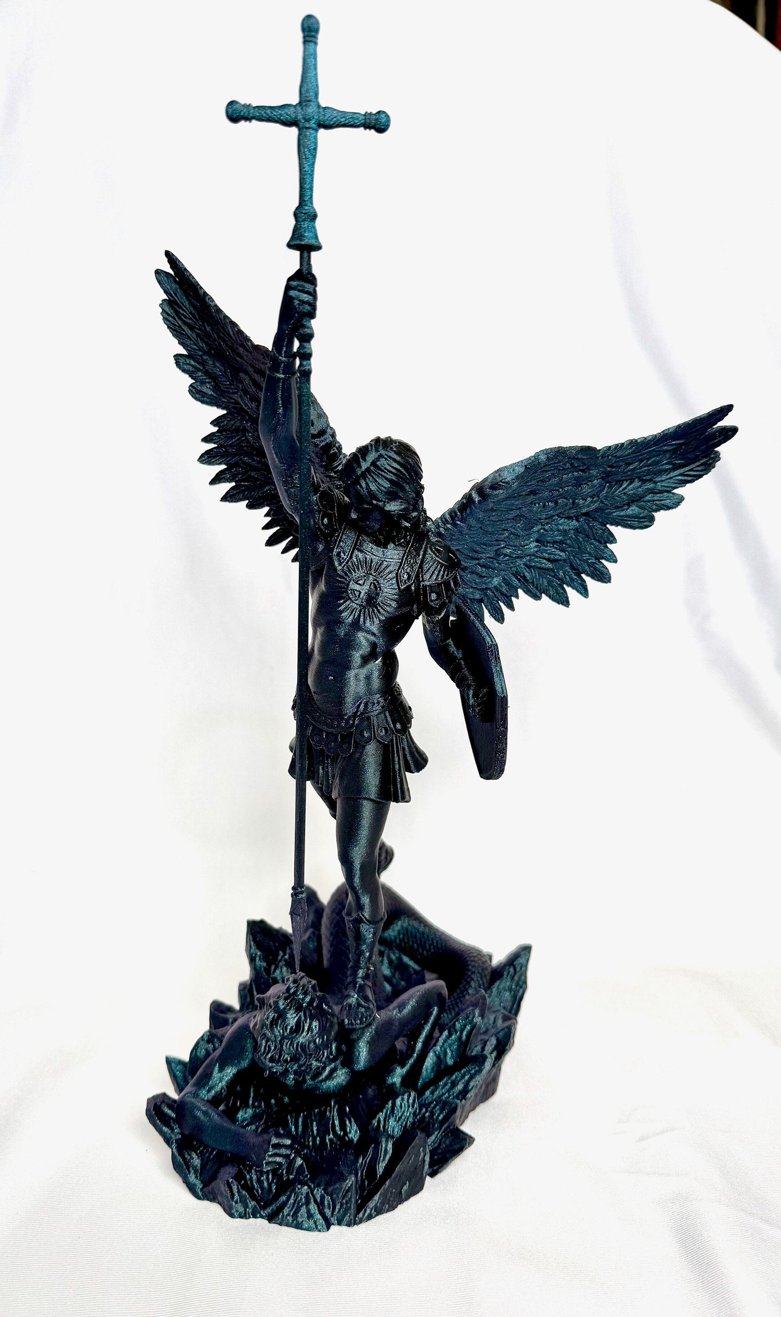 St. Michael the Archangel Statue 3D Printed