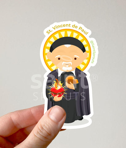 St. Vincent de Paul Sticker