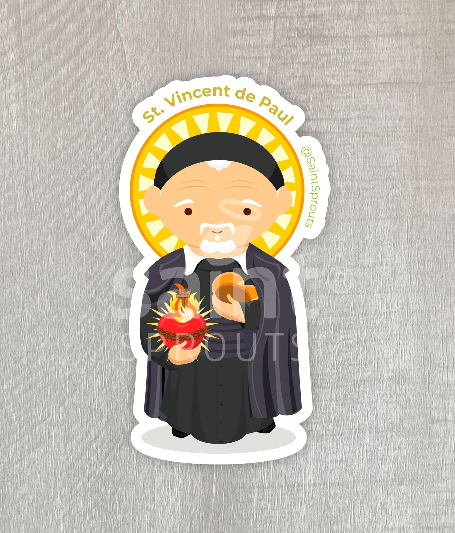 St. Vincent de Paul Sticker