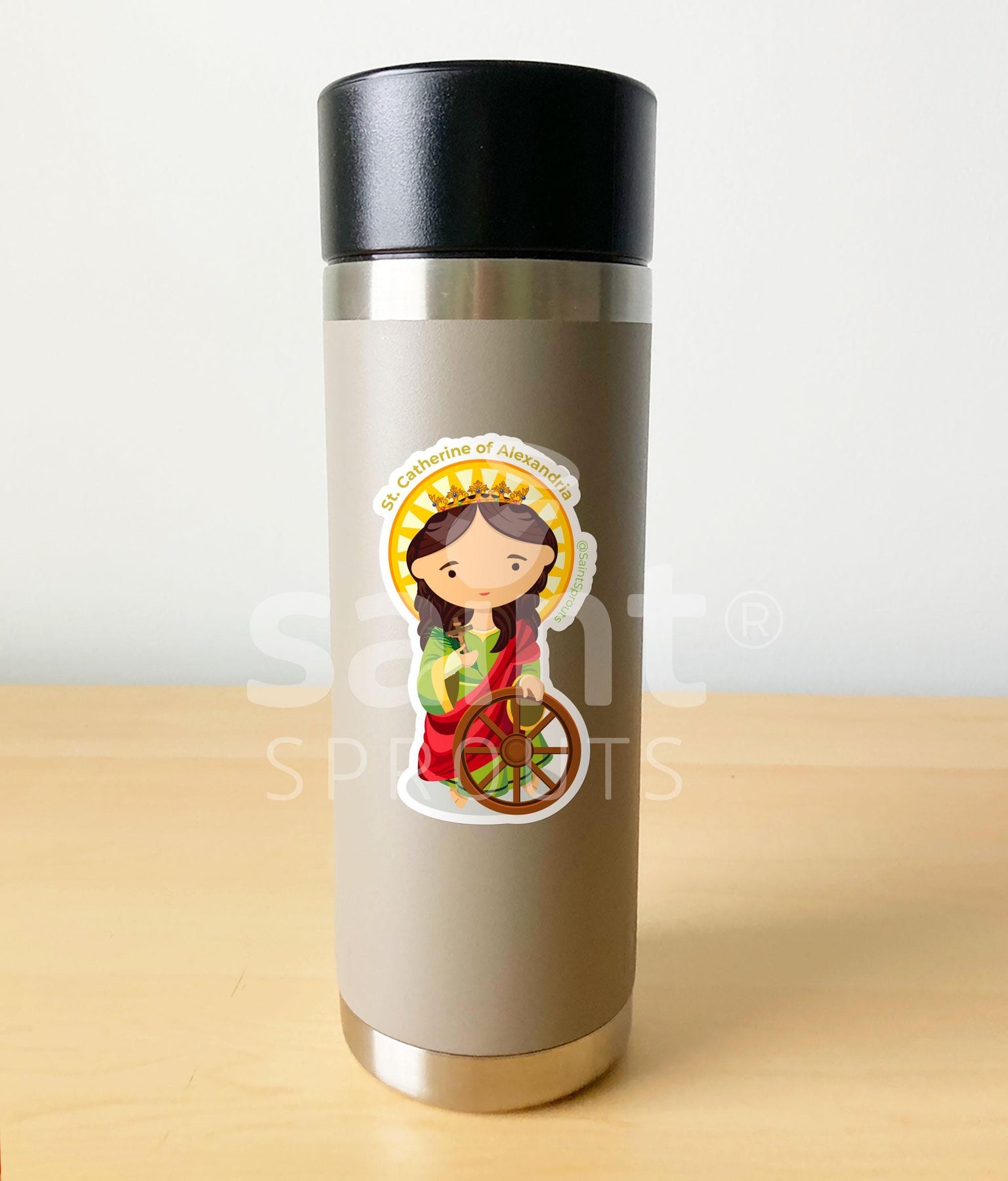 St. Catherine of Alexandria Sticker