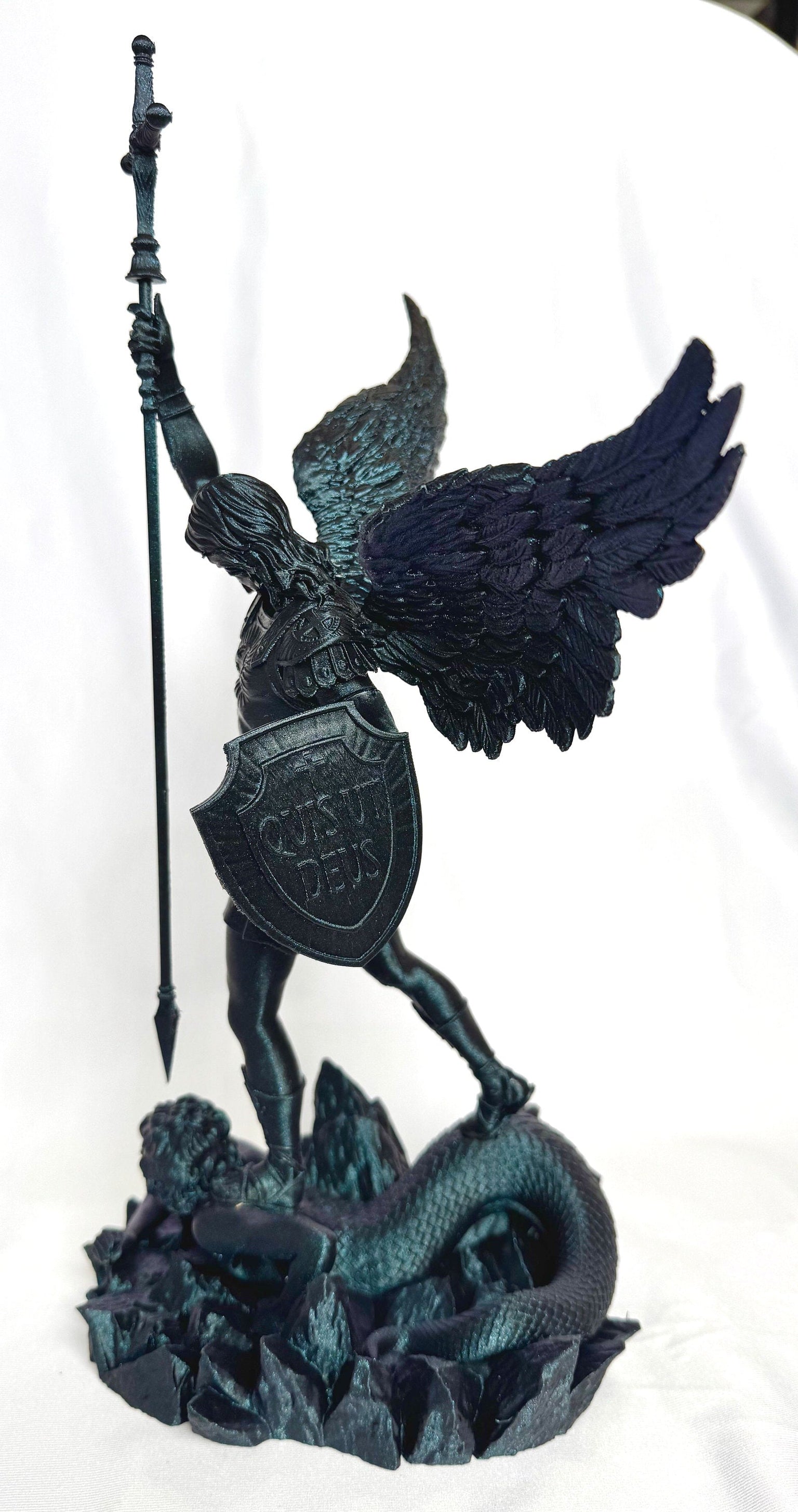 St. Michael the Archangel Statue 3D Printed