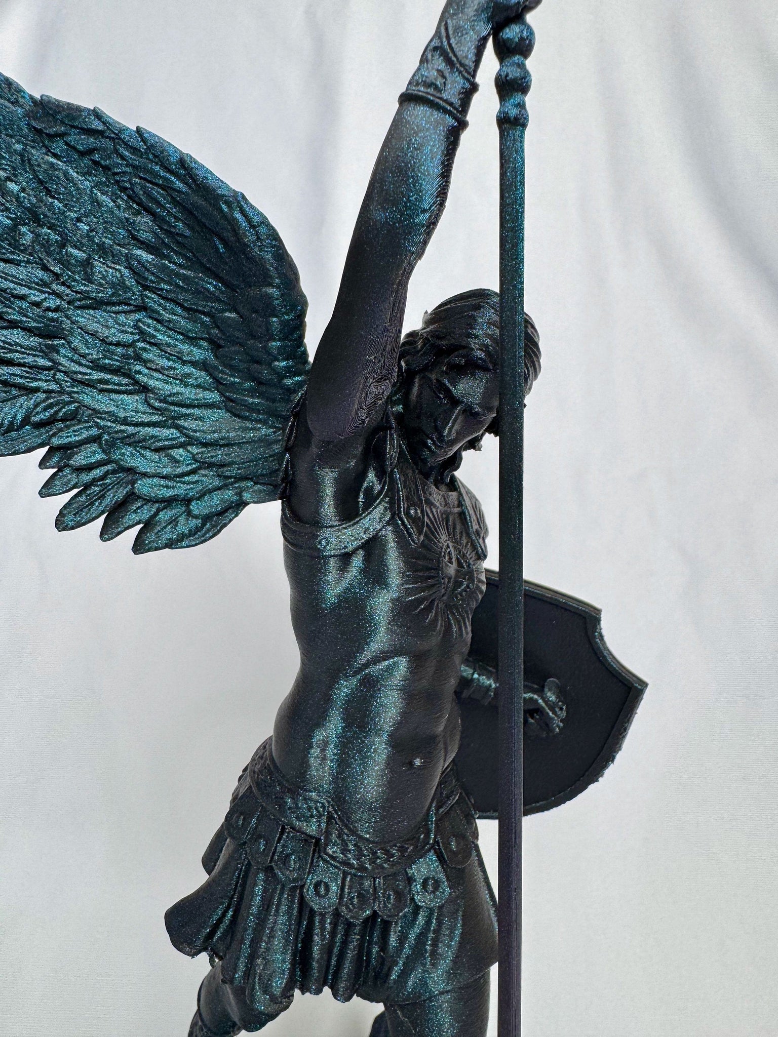 St. Michael the Archangel Statue 3D Printed