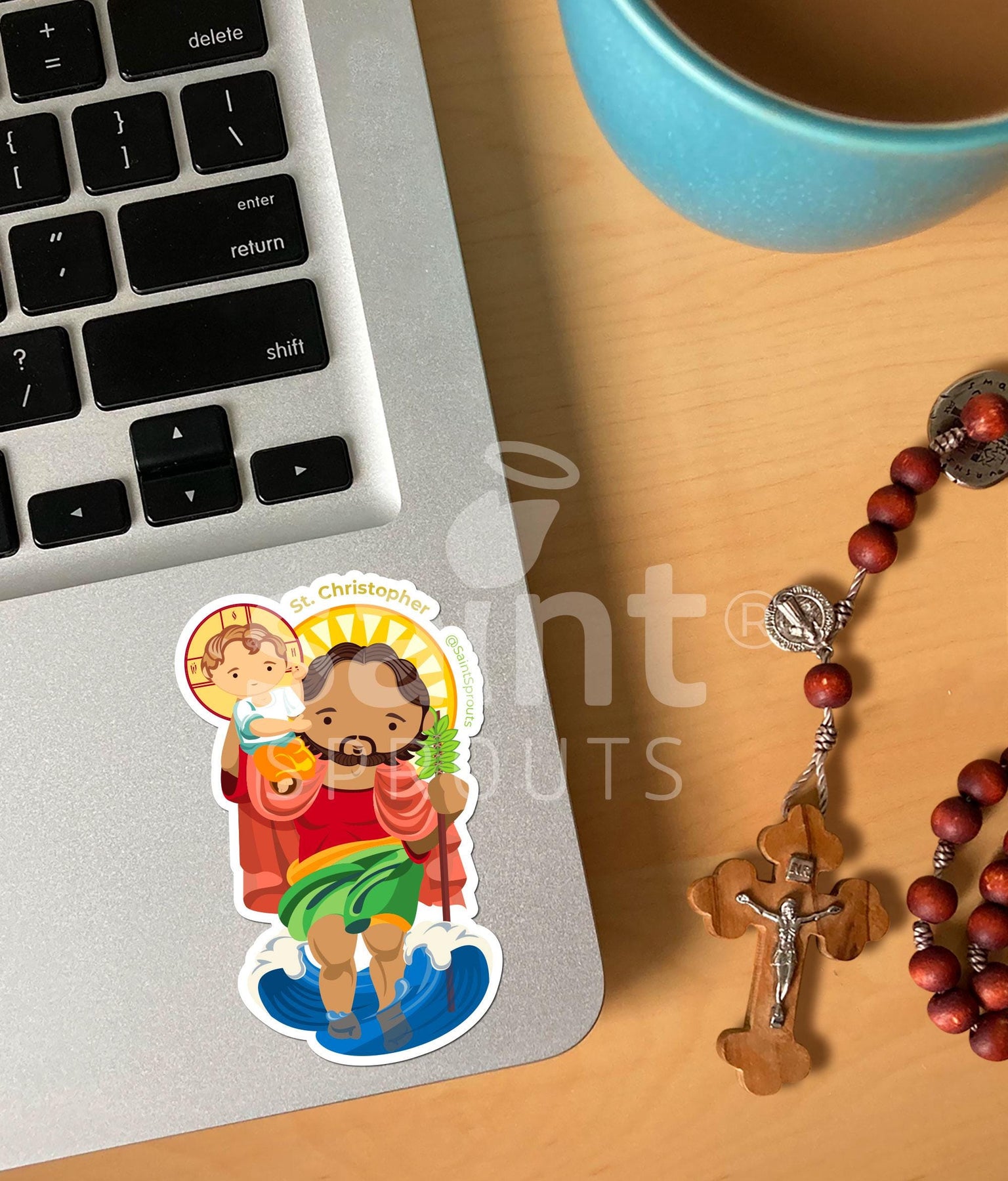 St. Christopher Sticker