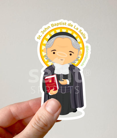 St. John Baptist de LaSalle Sticker