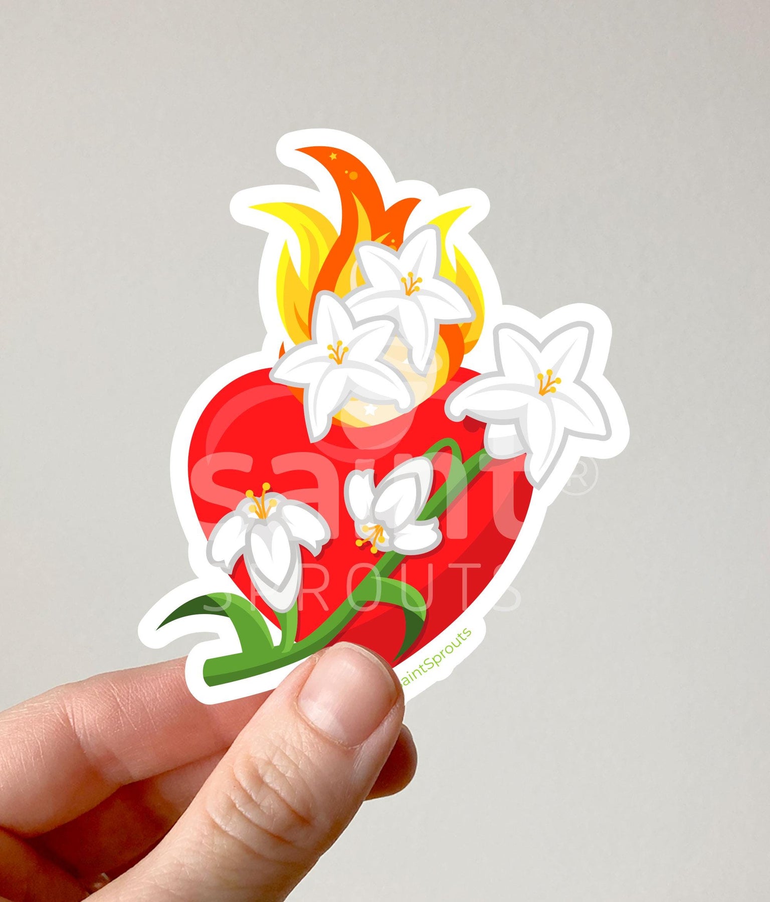 Sacred Heart Stickers / JMJ Sacred Hearts Stickers