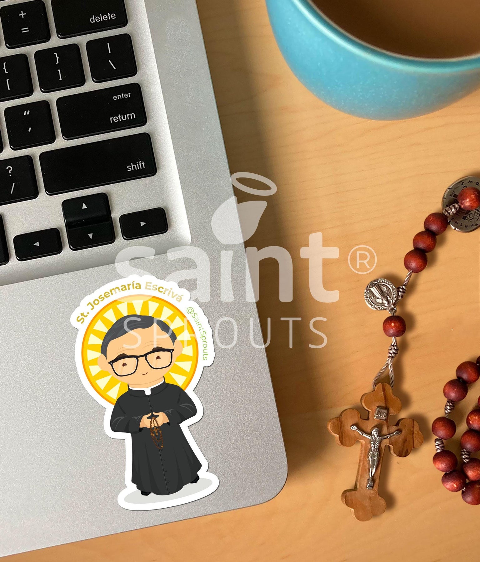 St. Josemaría Escrivá Catholic Sticker –  Opus Dei Sticker