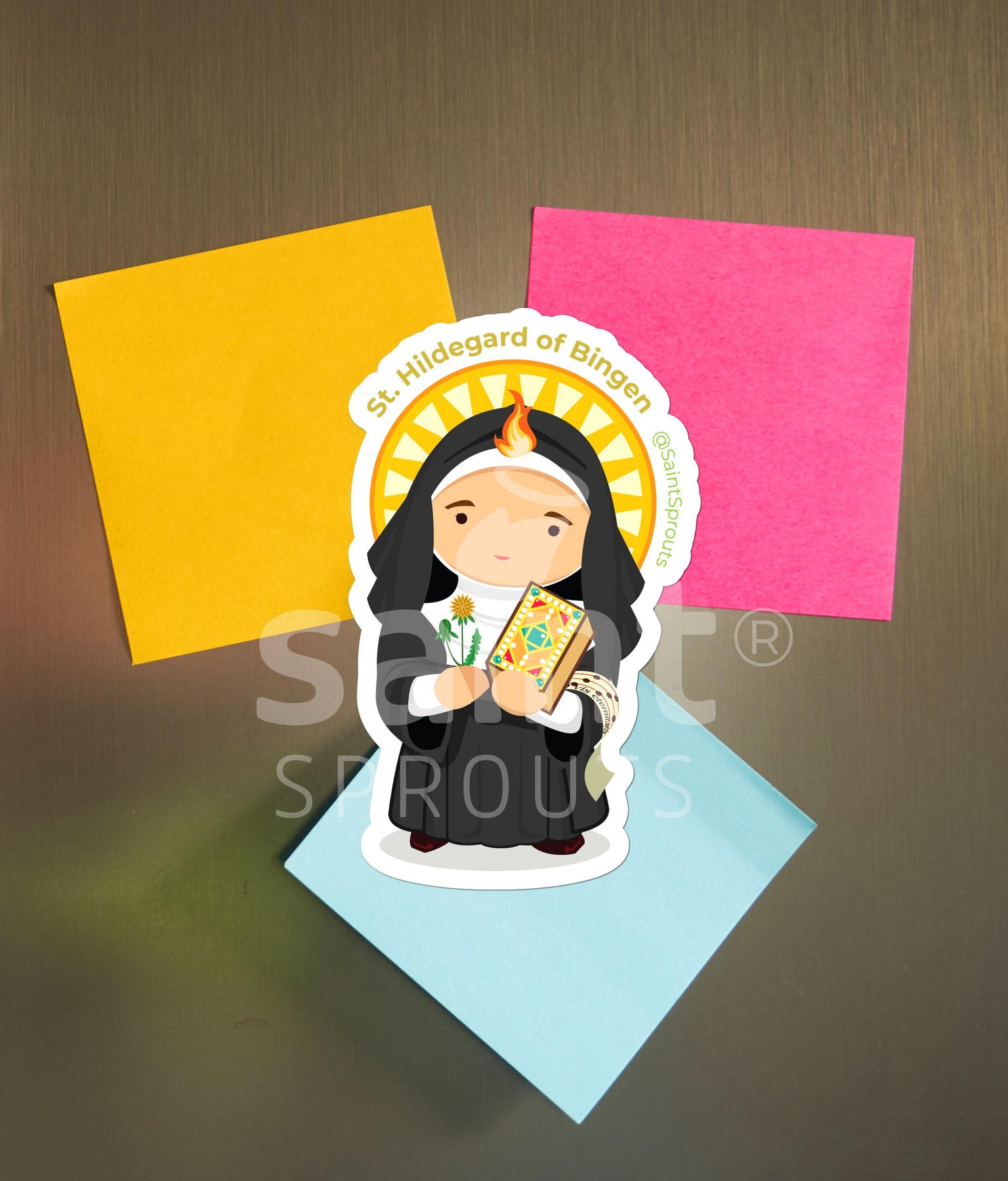 St. Hildegard of Bingen Catholic Magnet - Doctor of the Church