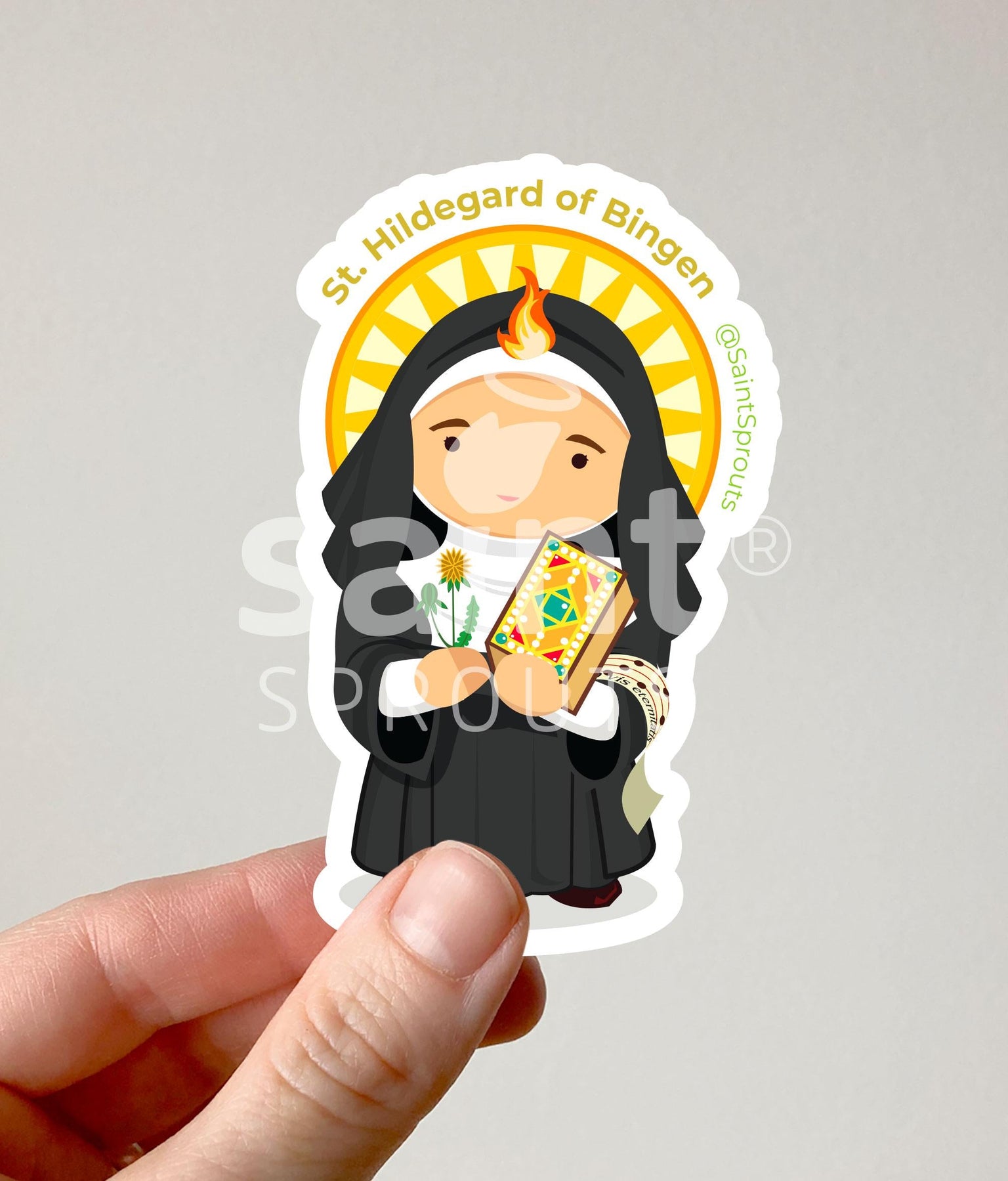 St. Hildegard of Bingen Catholic Magnet - Doctor of the Church