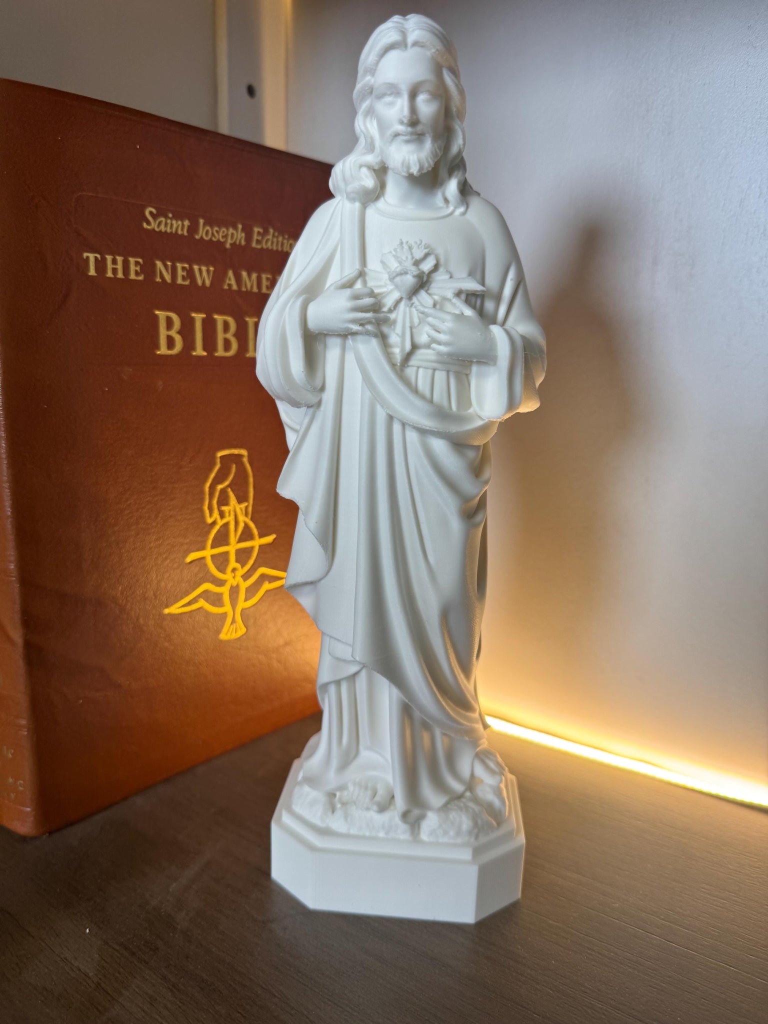 Sacred Heart of Jesus 3D Printed Statue