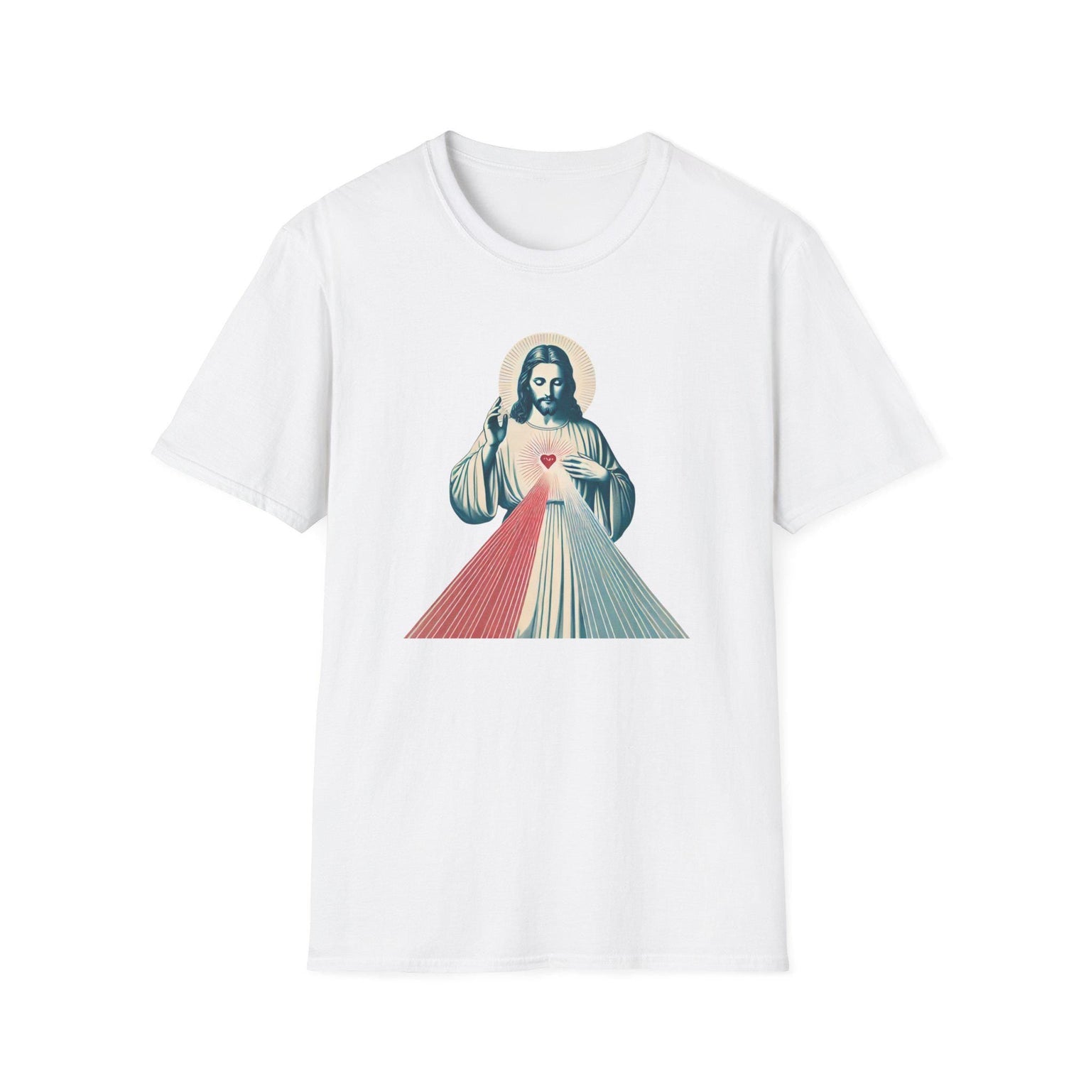Divine Mercy Graphic TShirt Retro Style