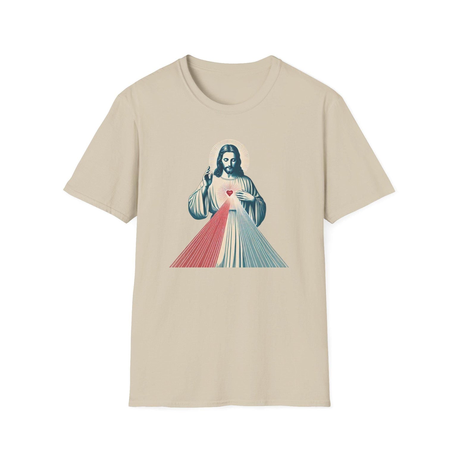 Divine Mercy Graphic TShirt Retro Style
