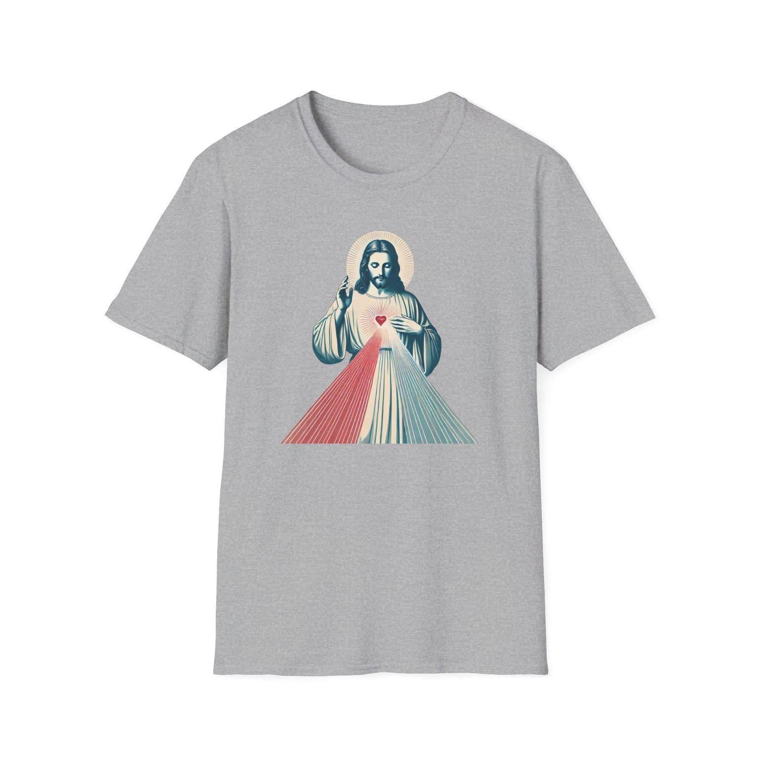 Divine Mercy Graphic TShirt Retro Style