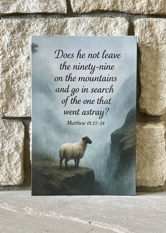 Biblical Canvas Art Decor