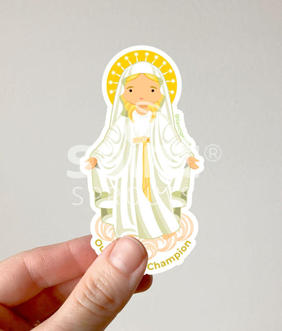 Our Lady of Champion Sticker – Marian Apparition of the United States