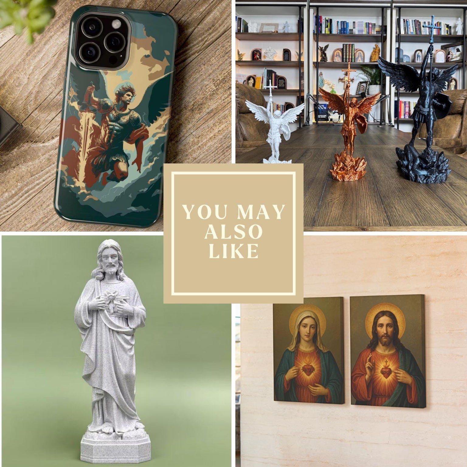 Archangel Michael Journal Spiral Bound Notebook