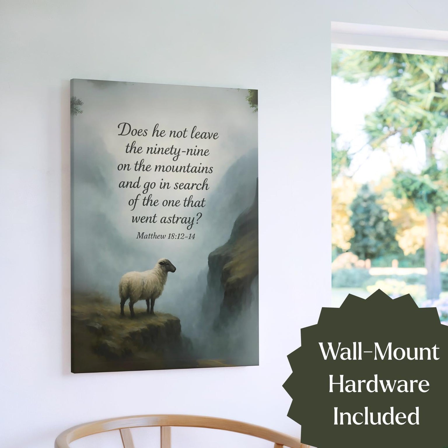 Biblical Canvas Art Decor