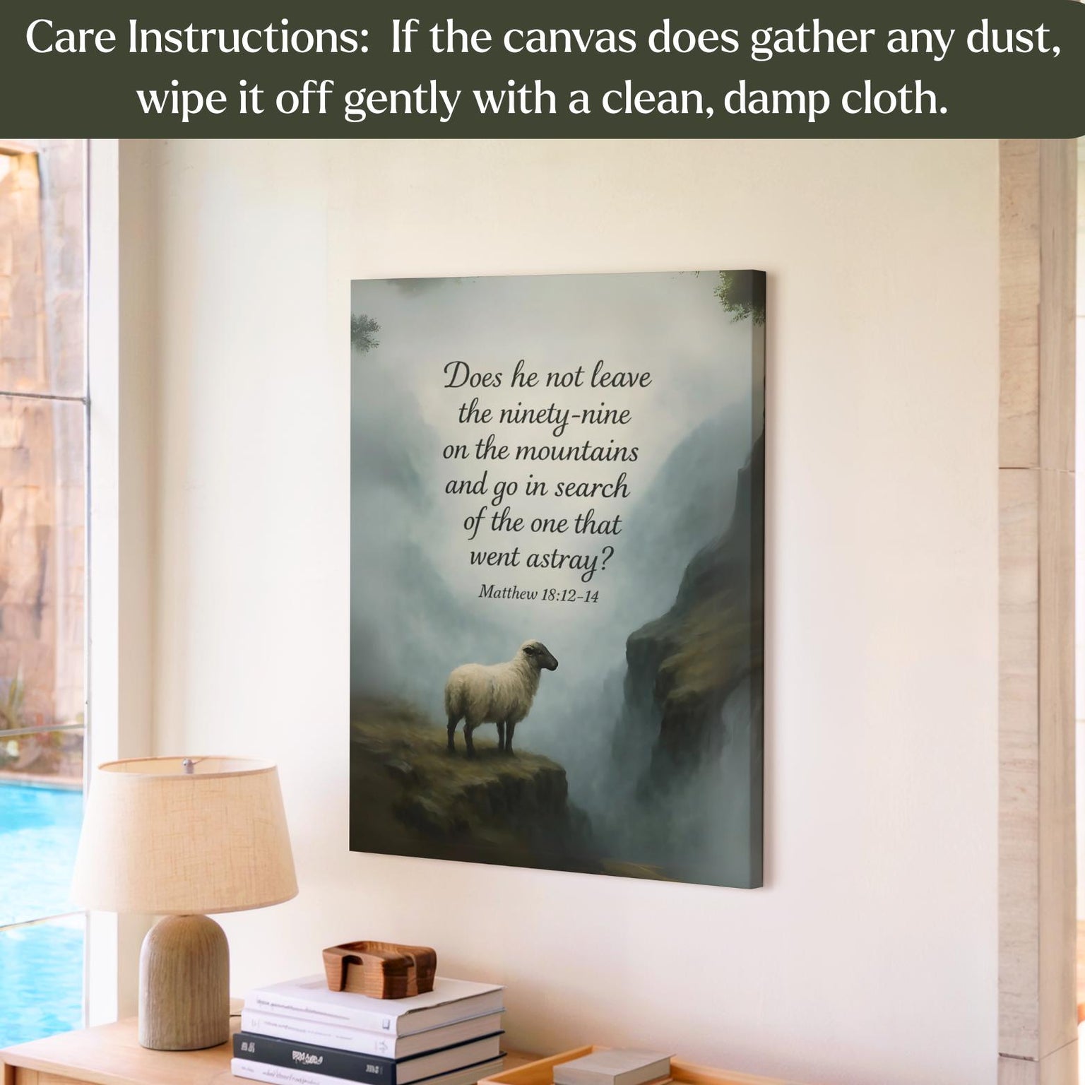 Biblical Canvas Art Decor