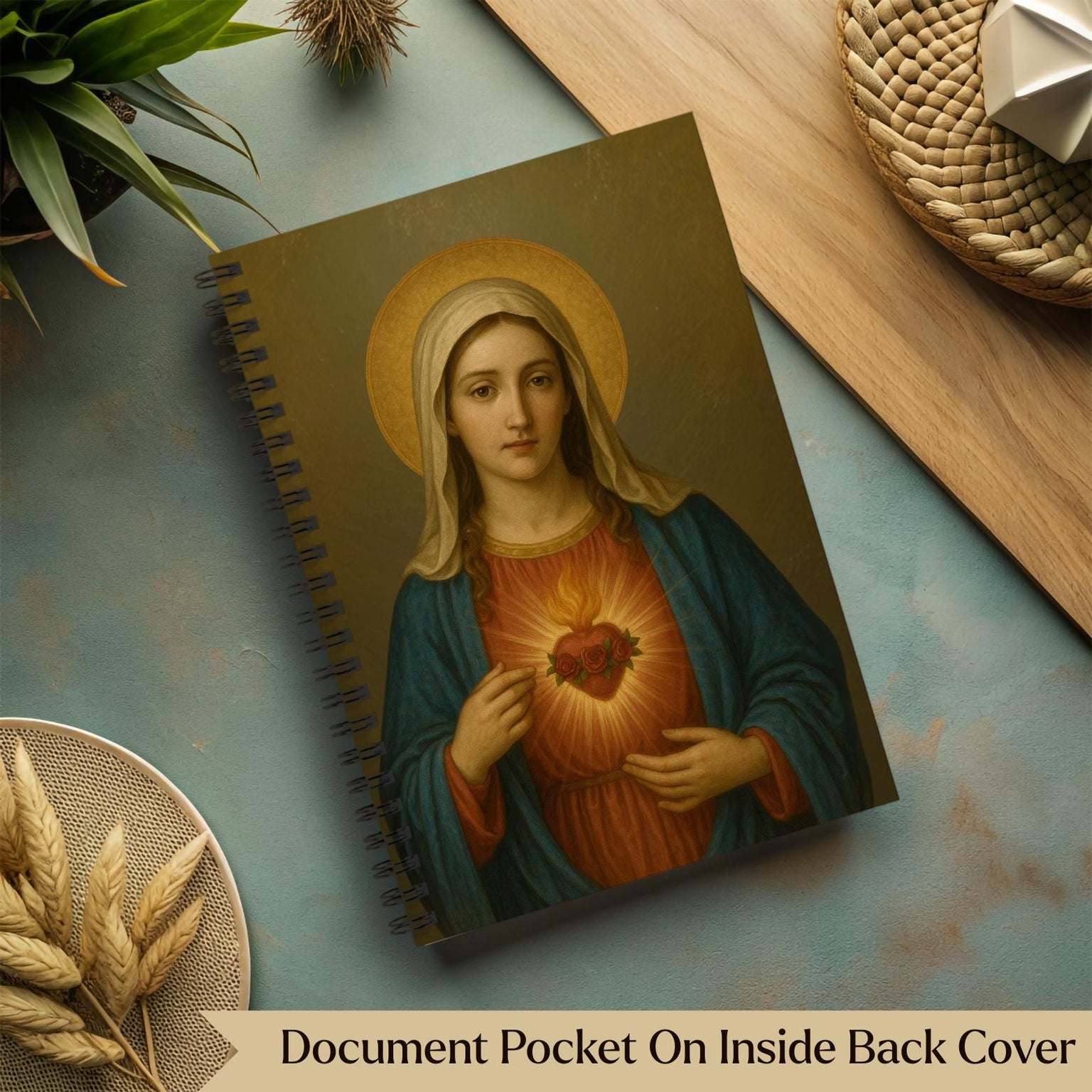 Immaculate Heart of Mary Journal Notebook