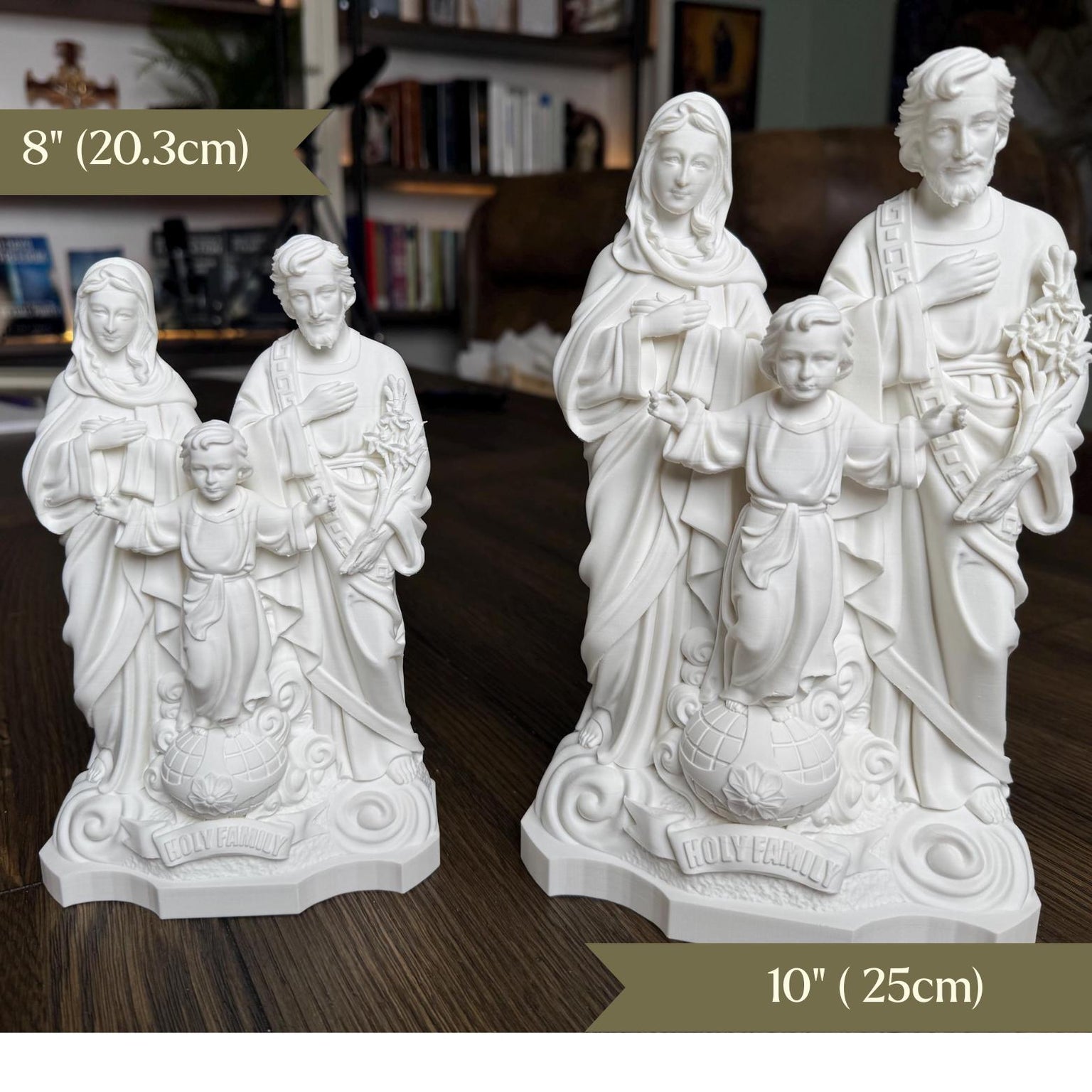 Holy Family Statue Display Stand Alone