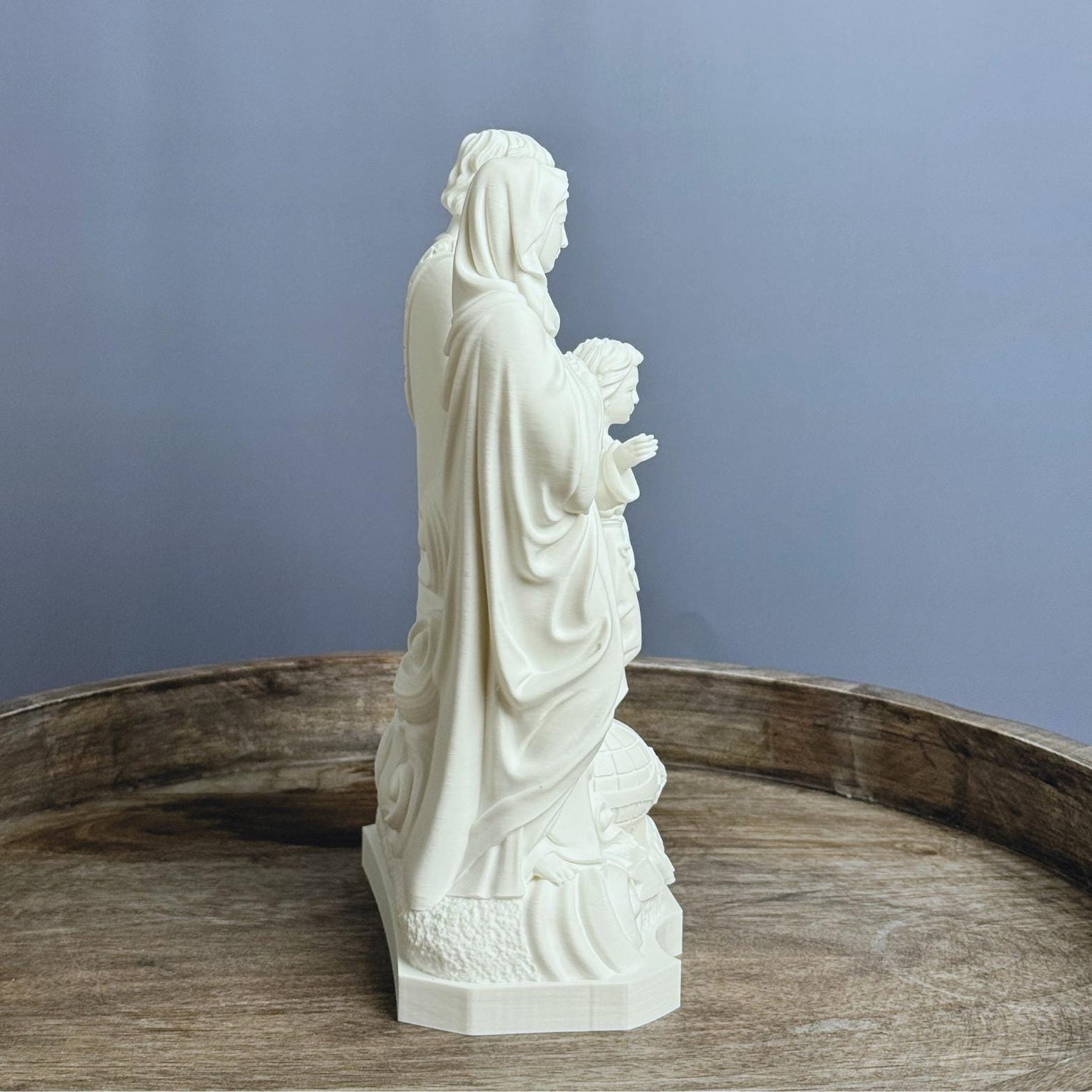Holy Family Statue Display Stand Alone