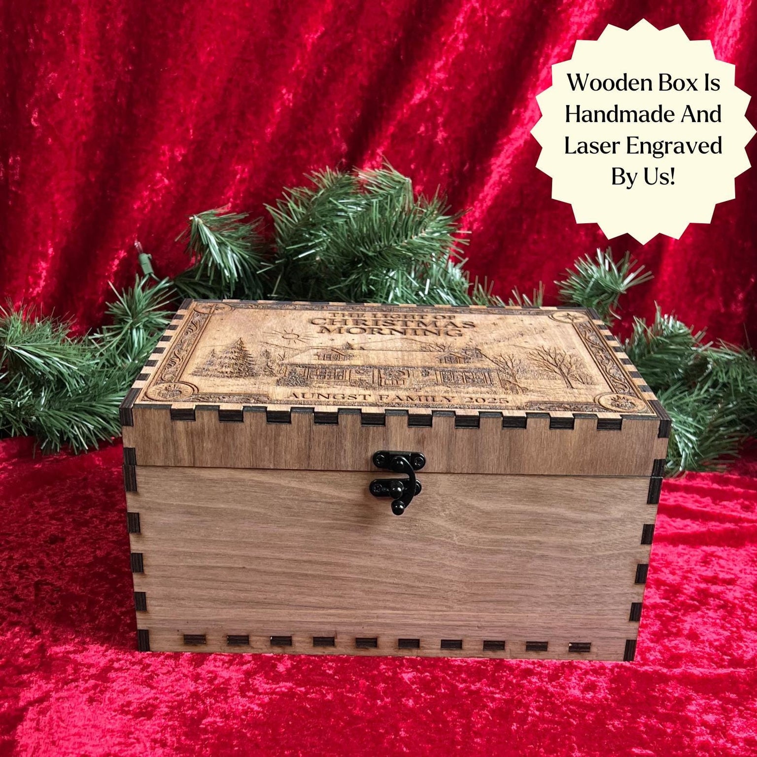 Christmas Tradition Family Activity Personalizable Box Set