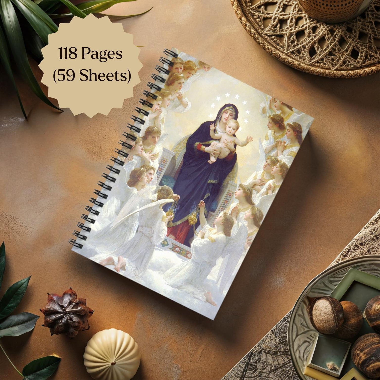 Virgin Mary Journal Notebook