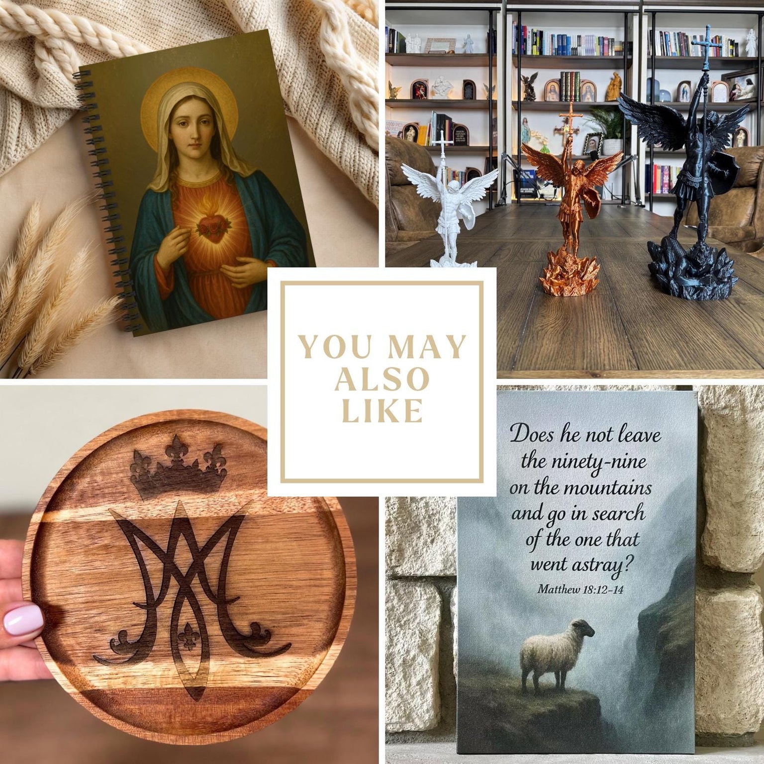 Virgin Mary Journal Notebook