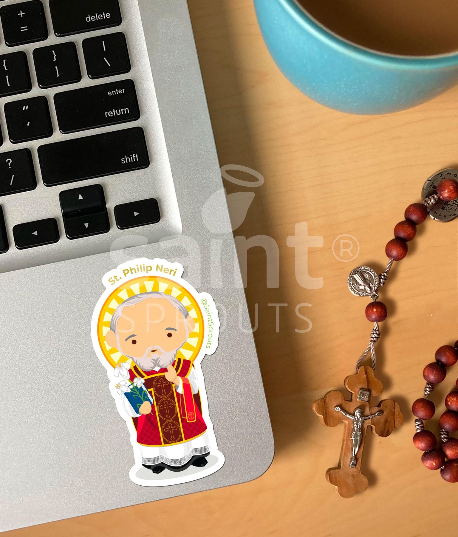 St. Philip Neri Catholic Sticker - Apostle of Rome