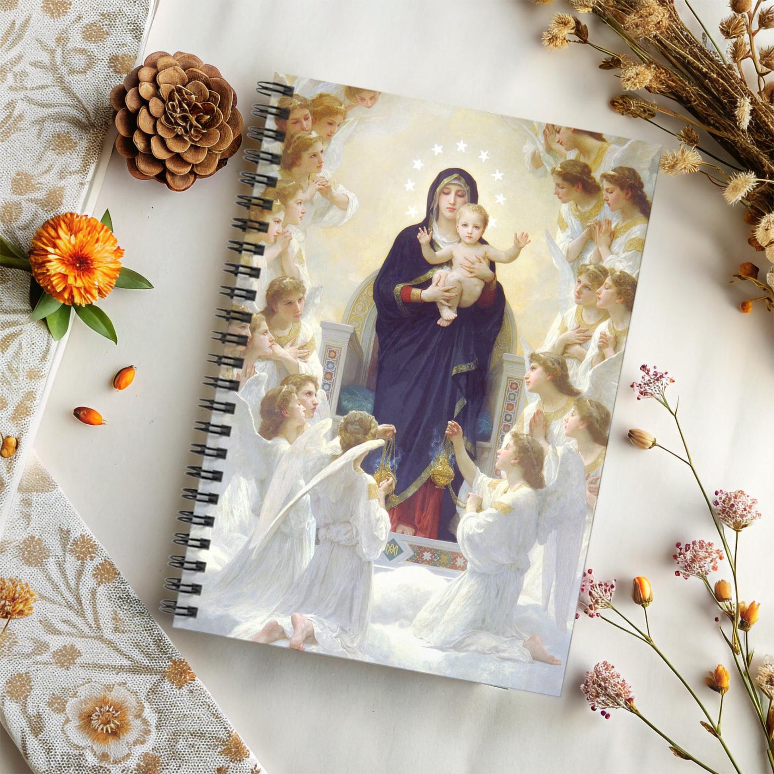 Virgin Mary Journal Notebook