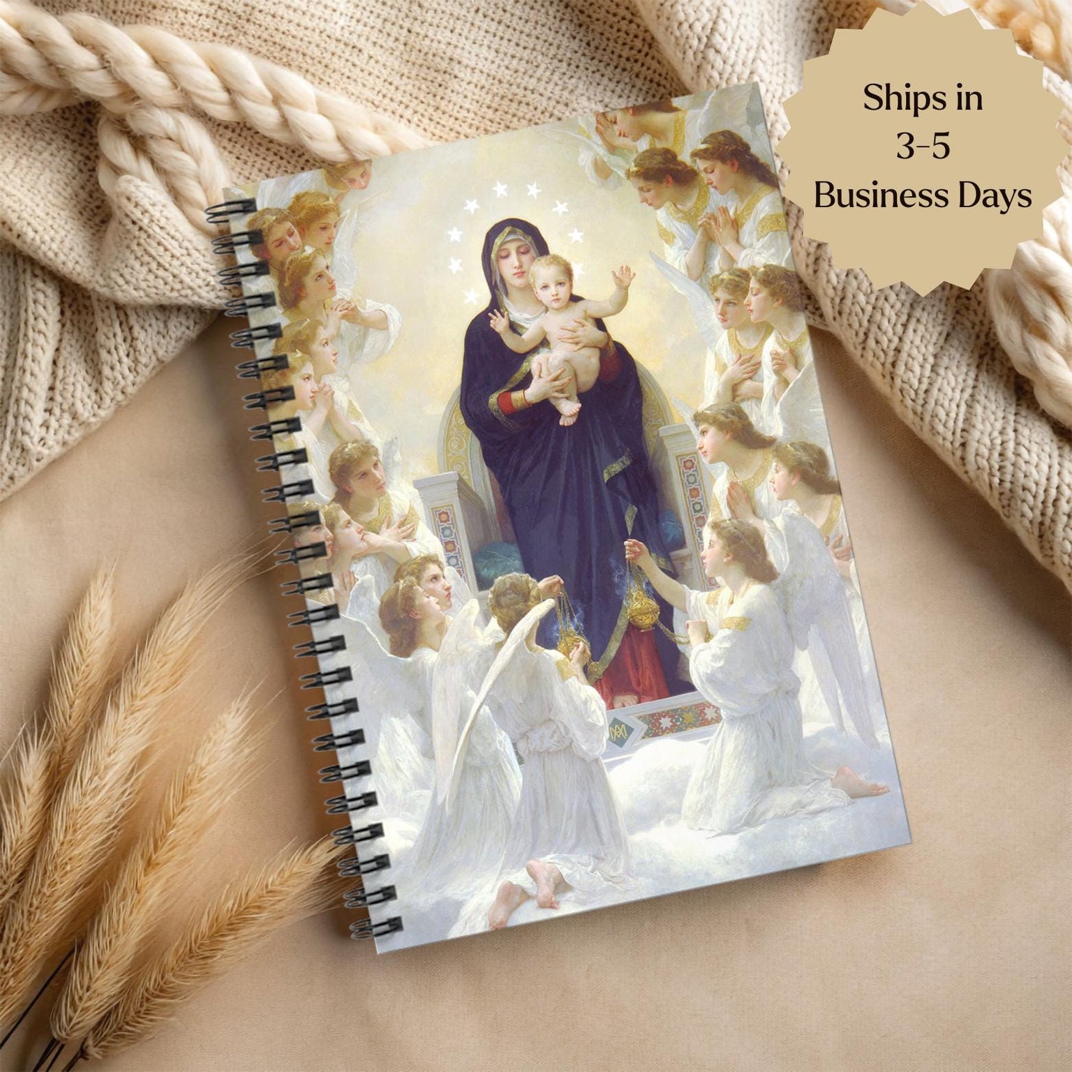 Virgin Mary Journal Notebook