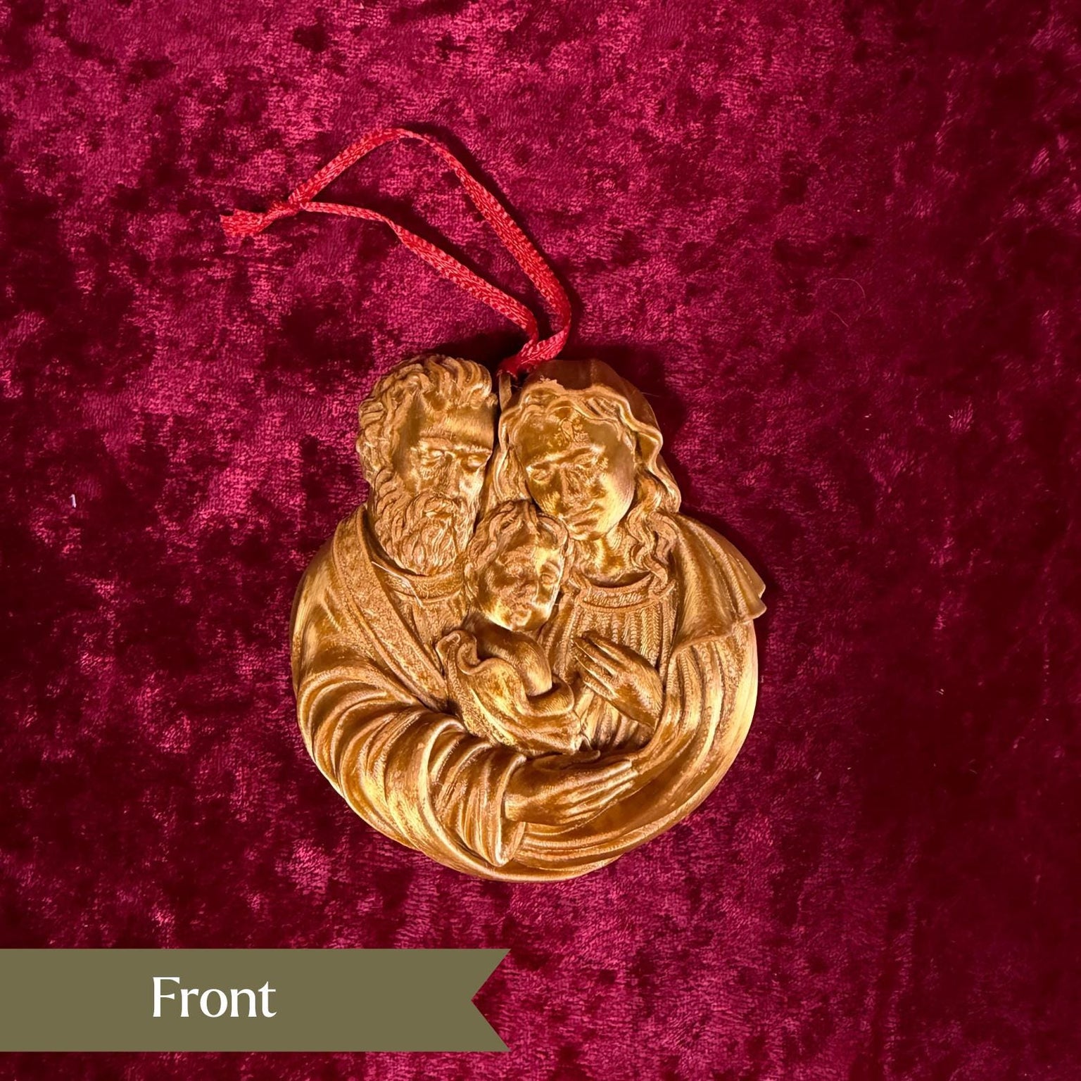 Holy Family Christmas Ornament