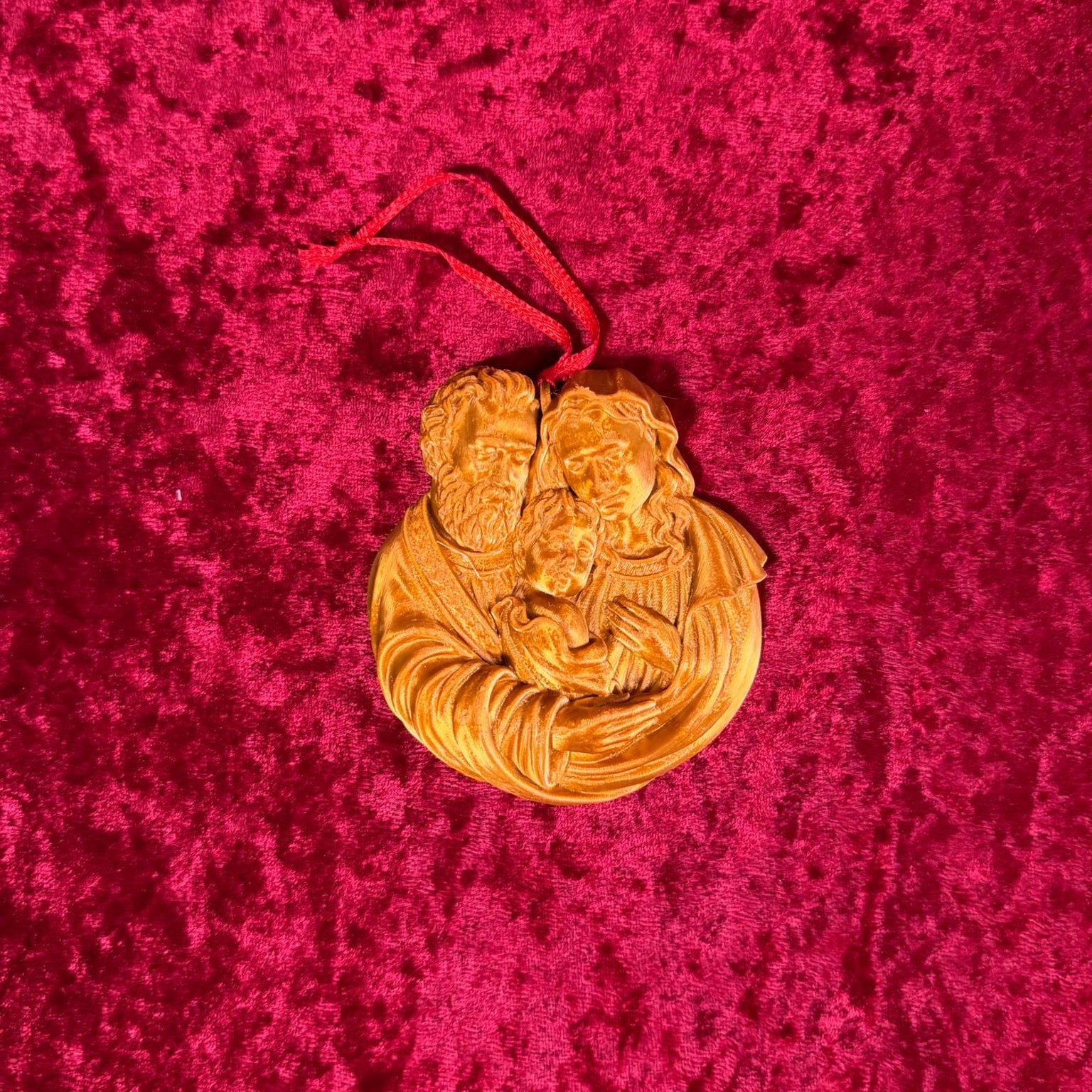 Holy Family Christmas Ornament