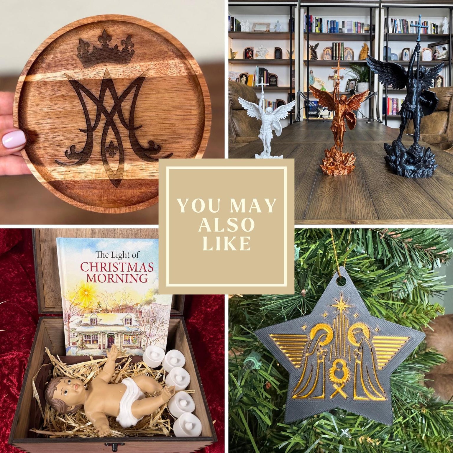 Holy Family Christmas Ornament